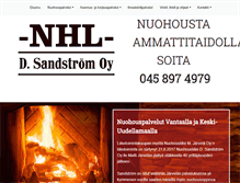 Tablet Screenshot of nuohousliike.fi